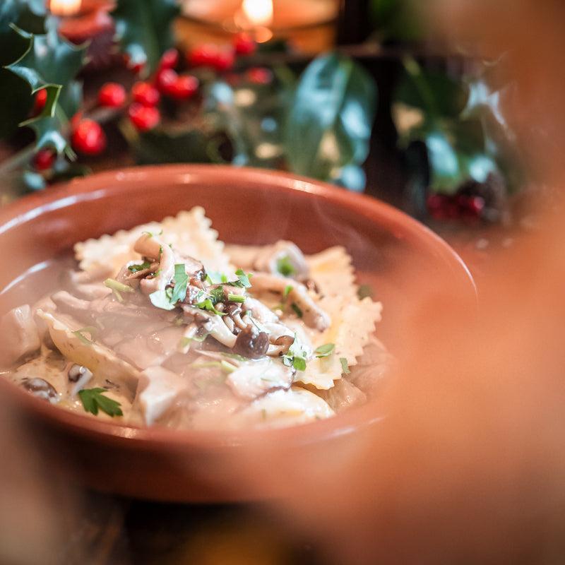 Agnoli (Ravioli) con tartufo e straccino - Veggie - Holiday Special-Bastiano Bonheiden