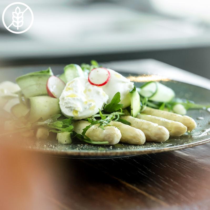 Insalata Burrata - Asperges - Keto - Suggestie-Bastiano Bonheiden