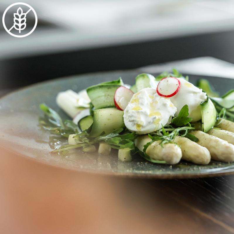 Insalata Burrata - Asperges - Keto - Suggestie-Bastiano Bonheiden