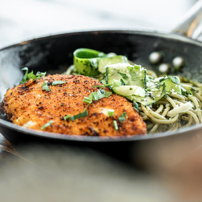 Krokante Kip - Pasta Pesto - Suggestie-Bastiano Bonheiden