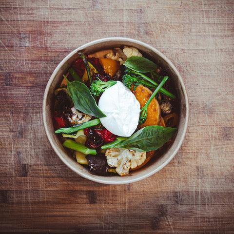 Lunchbowl - Gegrilde Groenten met Burrata-Bastiano Bonheiden