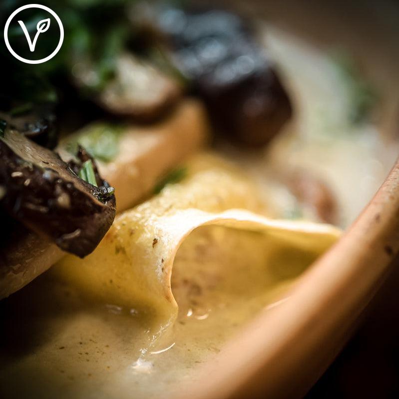 Open Ravioli Funghi - Pompoen - Suggestie-Bastiano Bonheiden