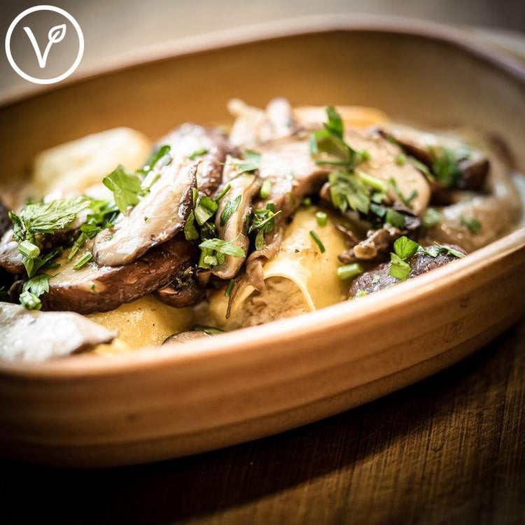 Open Ravioli Funghi - Pompoen - Suggestie-Bastiano Bonheiden