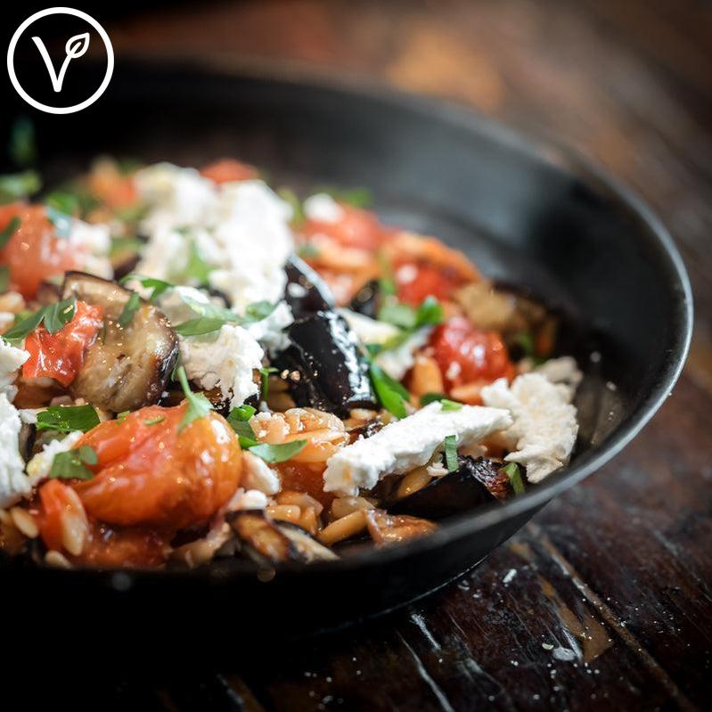 Pasta van de Week - Urzo - Feta - Aubergine - Suggestie-Bastiano Bonheiden