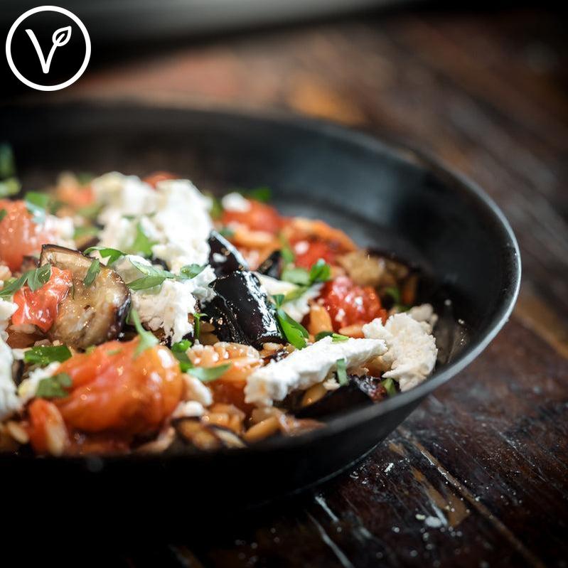 Pasta van de Week - Urzo - Feta - Aubergine - Suggestie-Bastiano Bonheiden