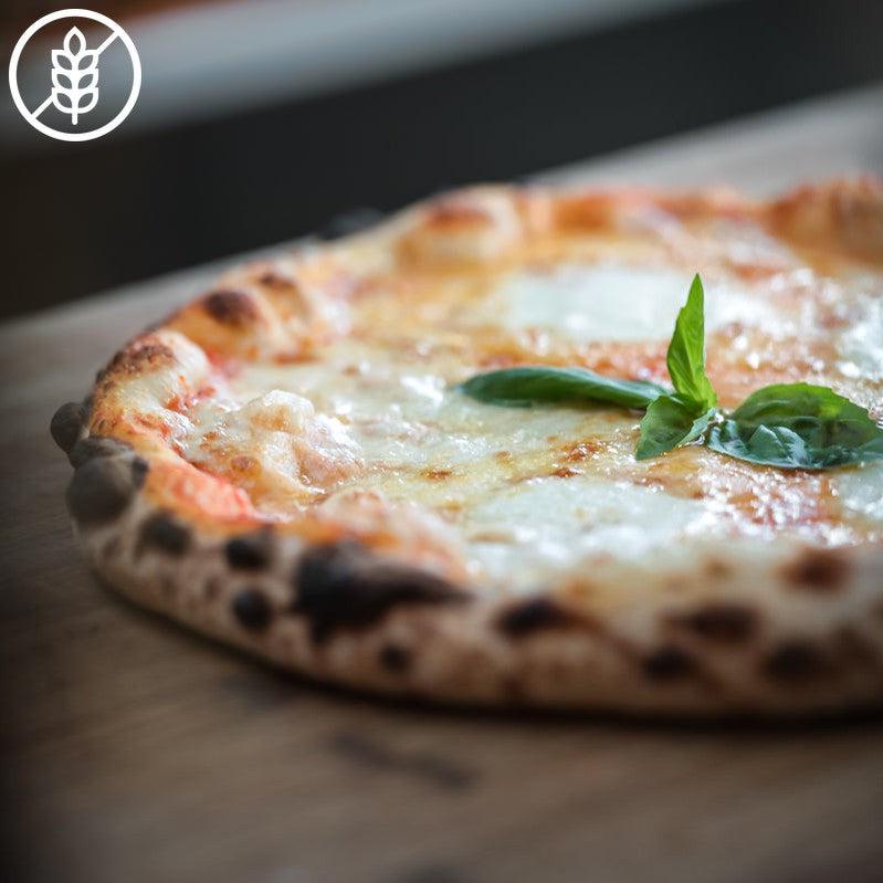 Pinsa Pommodori Mozzarella di Bufala - Glutenvrij - Suggestie-Bastiano Bonheiden
