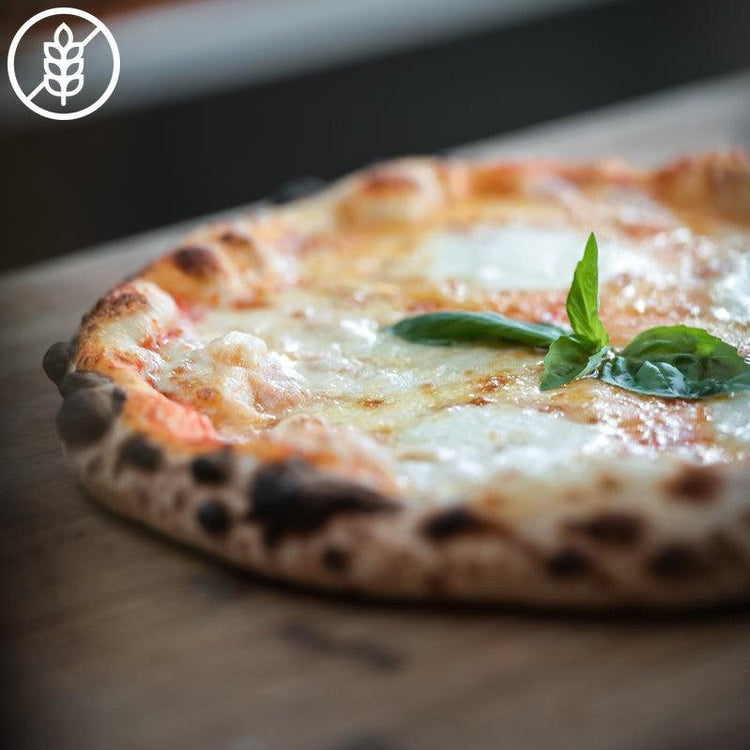 Pinsa Pommodori Mozzarella di Bufala - Glutenvrij - Suggestie-Bastiano Bonheiden