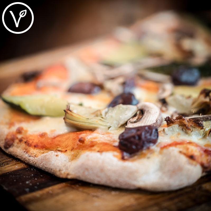 Pinsa Quattro Stagioni - Vegetariana - Glutenvrij-Bastiano Bonheiden