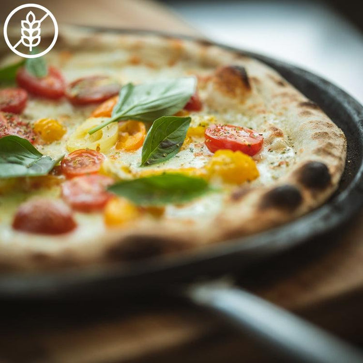 Pizza Bianca - Pomodorini - Glutenvrij - Suggestie-Bastiano Bonheiden