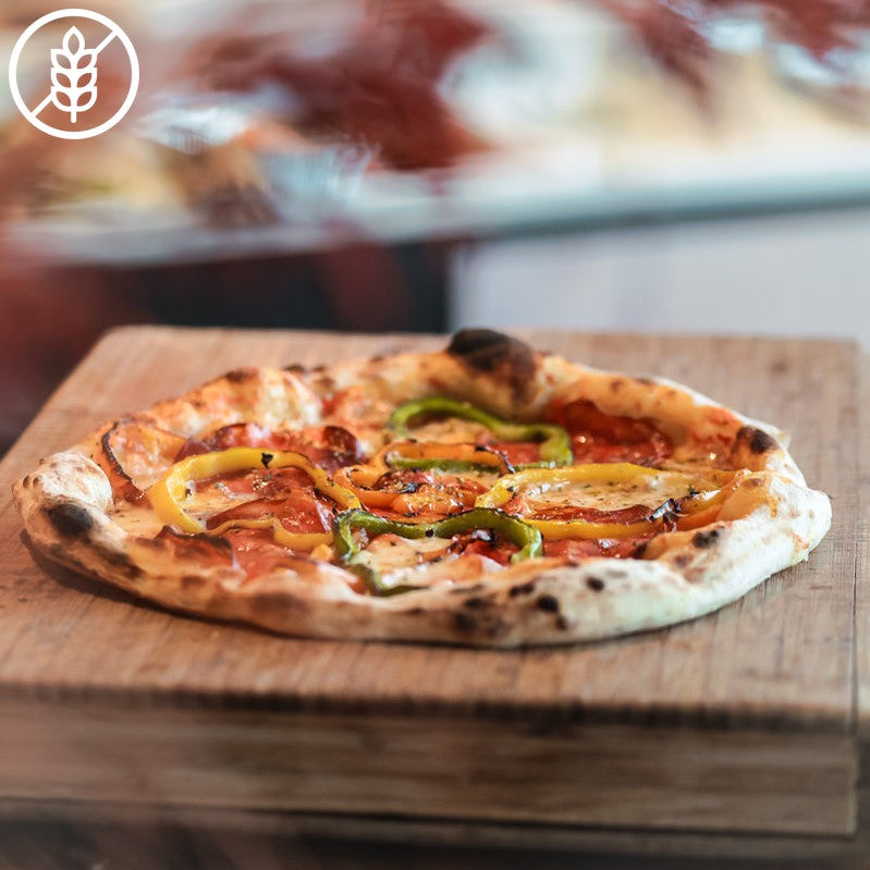 Pizza Peperoni - Salami Piccante - Glutenvrij - Suggestie-Bastiano Bonheiden