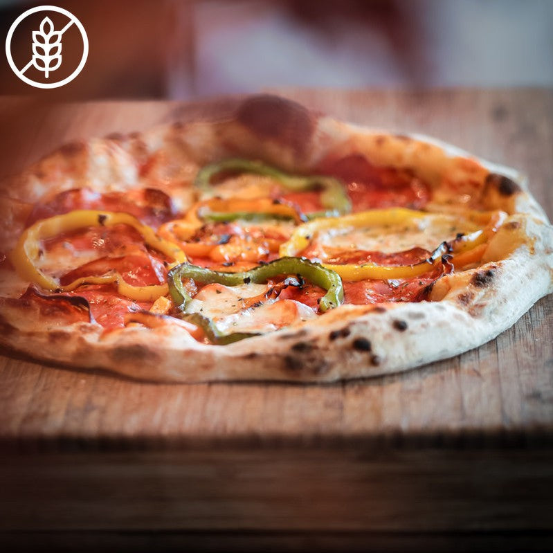 Pizza Peperoni - Salami Piccante - Glutenvrij - Suggestie-Bastiano Bonheiden