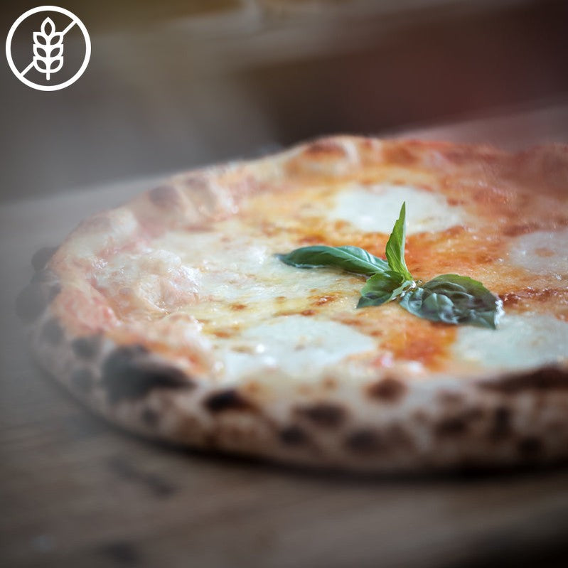 Pizza Pommodori Mozzarella di Bufala - Glutenvrij - Suggestie-Bastiano Bonheiden