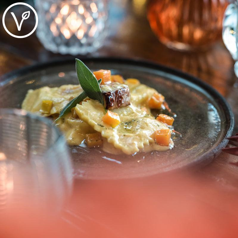 Ravioli Burrata - Salieboter - Pompoen - Suggestie-Bastiano Bonheiden