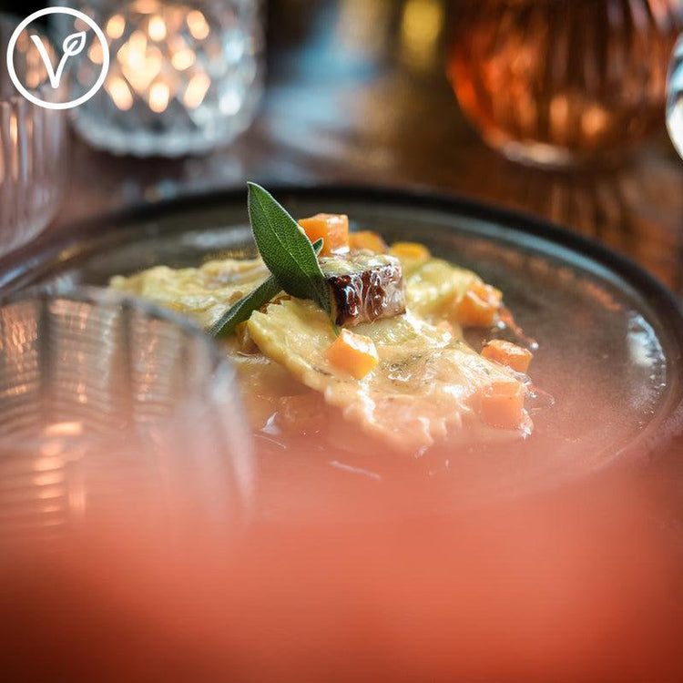 Ravioli Burrata - Salieboter - Pompoen - Suggestie-Bastiano Bonheiden