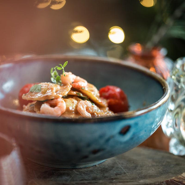 Ravioli van Sint-Jacobsvruchten en Frutti di Mare - Kreeftenbisque - Holiday Special-Bastiano Bonheiden
