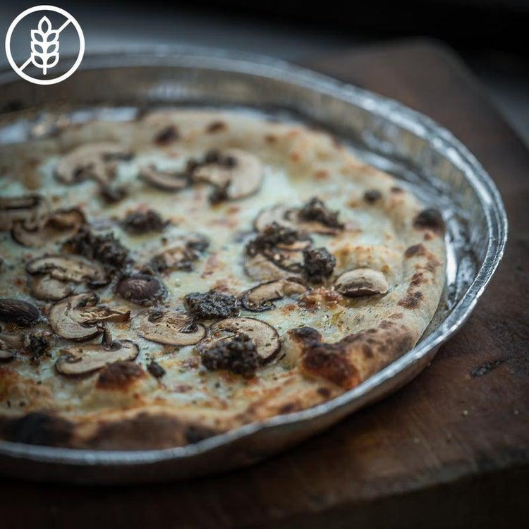 Pizza Bianca - Tartufo e Funghi - Glutenvrij-Bastiano Bonheiden