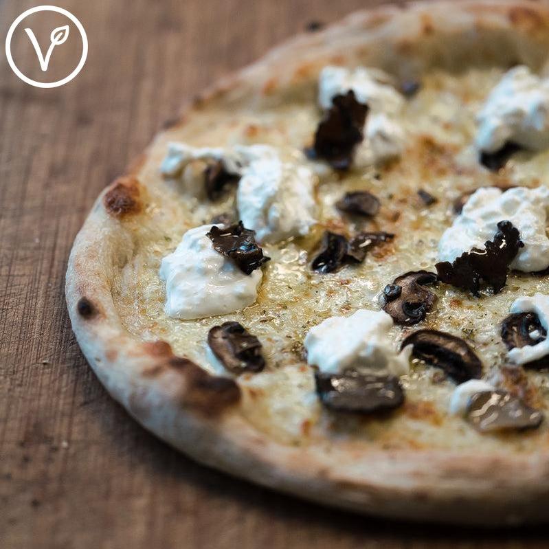 Pizza Bianca - Tartufo e Funghi-Bastiano Bonheiden