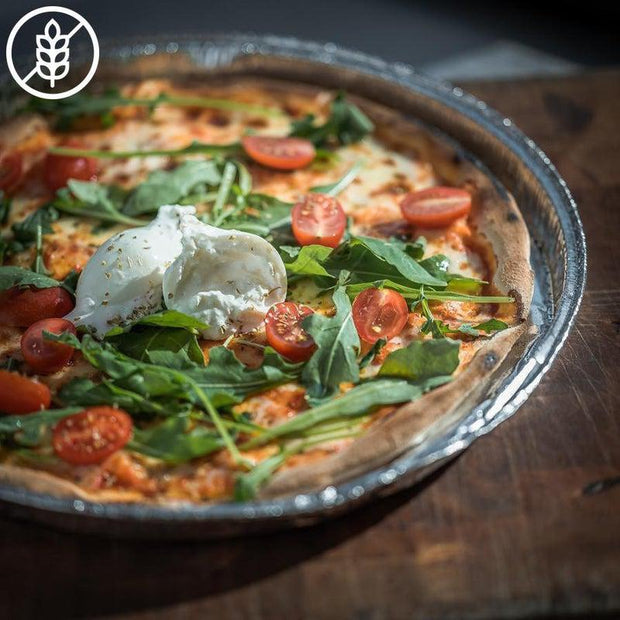 Pizza con Burrata - Glutenvrij-Bastiano Bonheiden