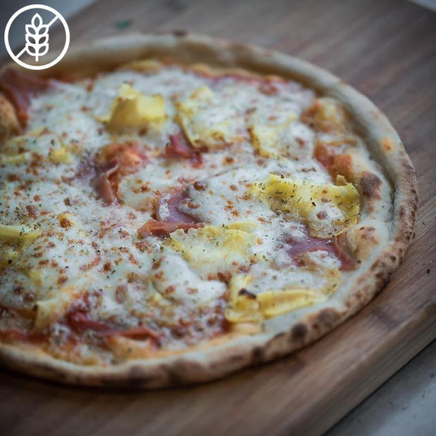 Pizza Hawaii - Ham - Glutenvrij-Bastiano Bonheiden