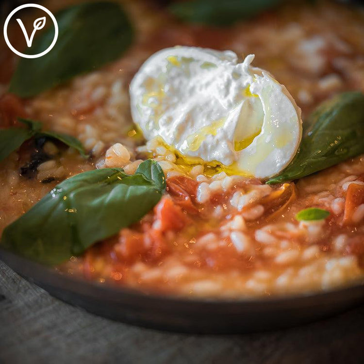 Risotto - Burrata - Pomodorini - Suggestie-Bastiano Bonheiden